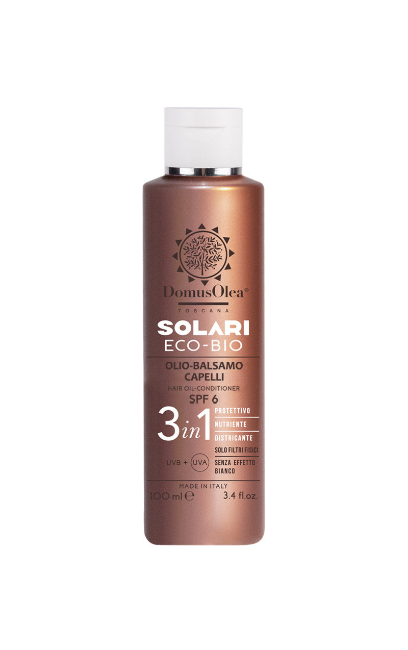 Olio balsamo capelli 3 in 1 SPF 6