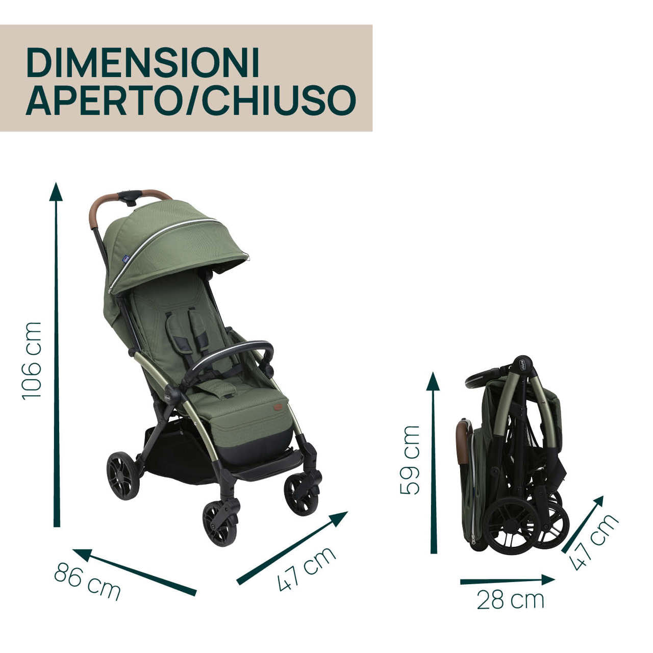 dimensioni-passeggino-chicco-goody-xplus-twinkle-green