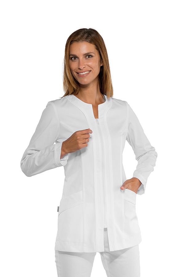 casacca-bianca-con-zip-aruba-isacco