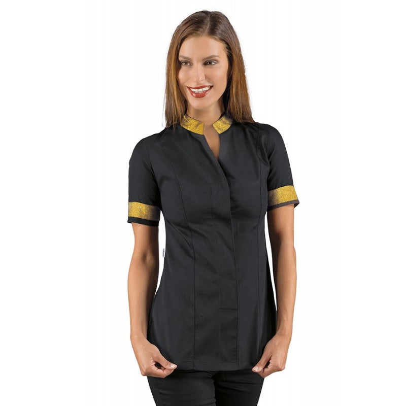 casacca-donna-isacco-hibiscus-nero-lurex-gold