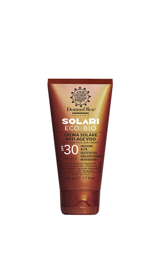 Crema solare anti-age viso SPF 30