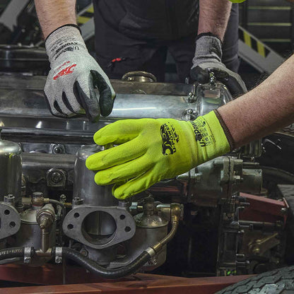 Guanti da lavoro giallo fluo U-Power ICON