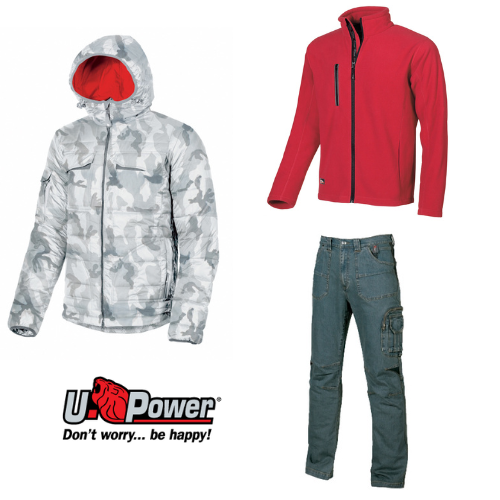 Completo U-Power BAMBINO piumino+jeans+felpa